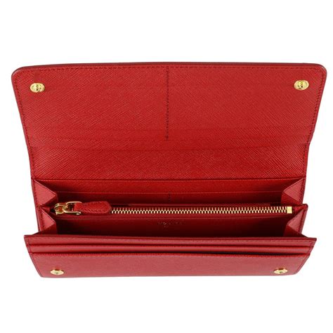 red wallet prada|buy prada wallet online.